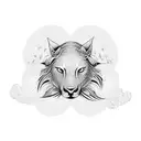 A series of animal silhouettes forming a circle, representing unity and a shared future tattoo design idea