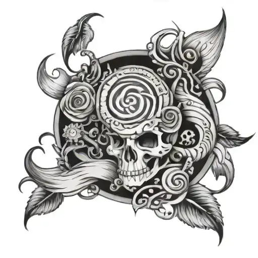 sleep token band tattoo tattoo design idea
