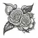 sleep token band tattoo tattoo design idea