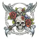 brothers keeper tattoo design idea