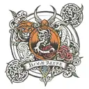 brothers keeper tattoo design idea