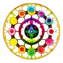 chakra  tattoo design idea