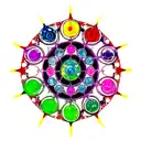 chakra  tattoo design idea