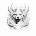 Martillo de Thor tattoo design idea