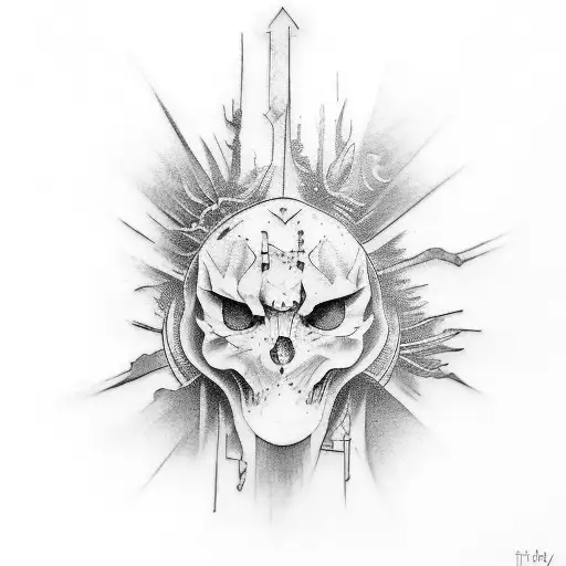 tattoo symbolizing insanity tattoo design idea