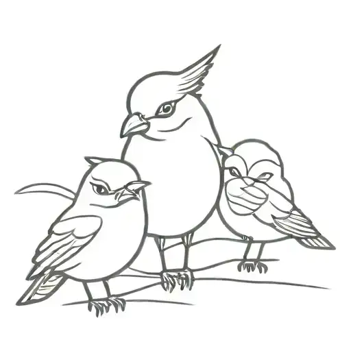 Stolas from helluva boss tattoo design idea