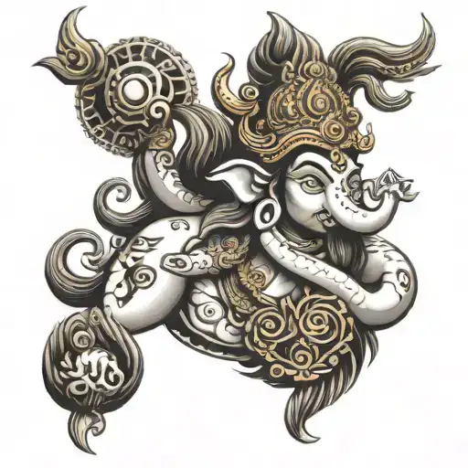 god shiva,pashupatinath temple,god ganesh tattoo design idea