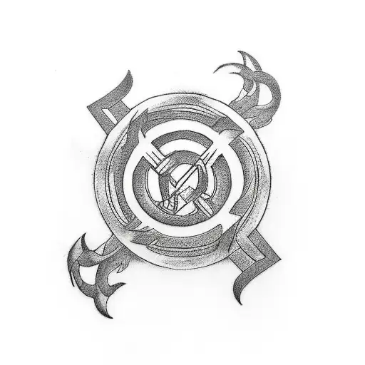 berserk sacrifice symbol tattoo design idea