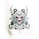 tokyo ghoul anime tattoo design idea