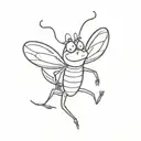 oggy and the cockroaches   tattoo design idea
