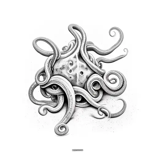 tentacles tattoo design idea