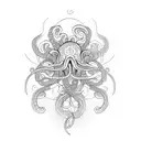 tentacles tattoo design idea
