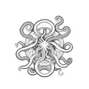 tentacles tattoo design idea