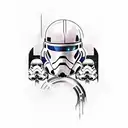 mass effect mix with star wars  tattoo design idea