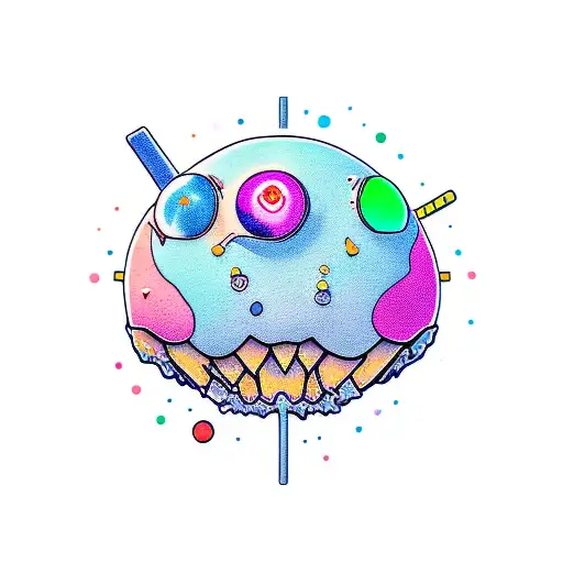 earthbound misfit tattoo design idea