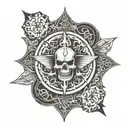 black sabbath tattoo design idea