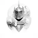 The Knight in the Panther Skin  tattoo design idea