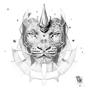 The Knight in the Panther Skin  tattoo design idea