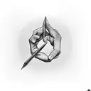 On my pinky finger, to remind me that promises can get broken, and you shouldnt always believe the truth tattoo design idea