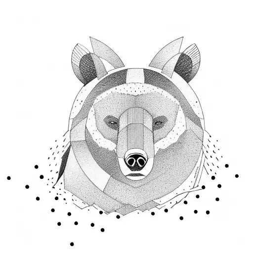 gay bear pin up tattoo design idea