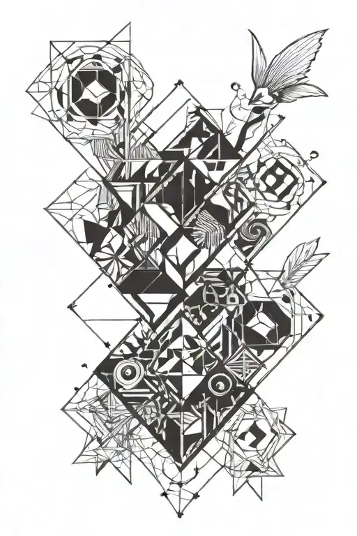 dj avicii symbol tattoo design idea