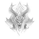 Drakkar tattoo design idea