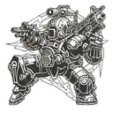 Fallout tattoo design idea