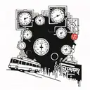 1998, stack of hundreds, side of 7 train in nyc with the flushing stop, my brothers keeper in arabic, car speedometer tattoo design idea