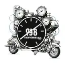 1998, stack of hundreds, side of 7 train in nyc with the flushing stop, my brothers keeper in arabic, car speedometer tattoo design idea