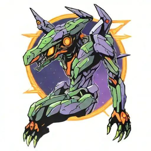 evangelion neon Genesis tattoo design idea