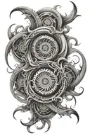 vortex tattoo design idea