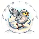 Baby Chick tattoo design idea