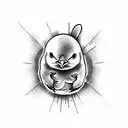 Baby Chick tattoo design idea