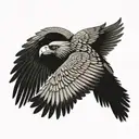andean condor flying, in the middle of a sun tattoo design idea
