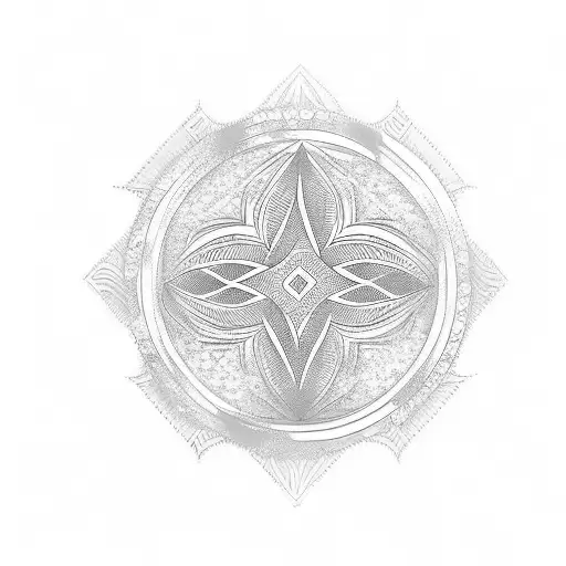 One possible design for a small tattoo incorporating the elements you mentioned could be:  A small circular emblem with  tattoo design idea