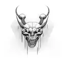 self made man tattoo design idea