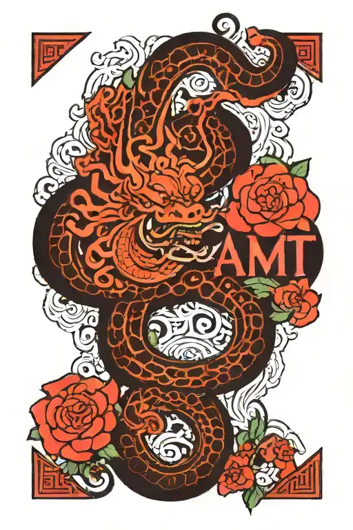 Amat Victoria Curam lettering  tattoo design idea