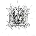 hellraiser tattoo design idea