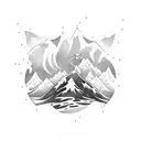 snowboard  tattoo design idea