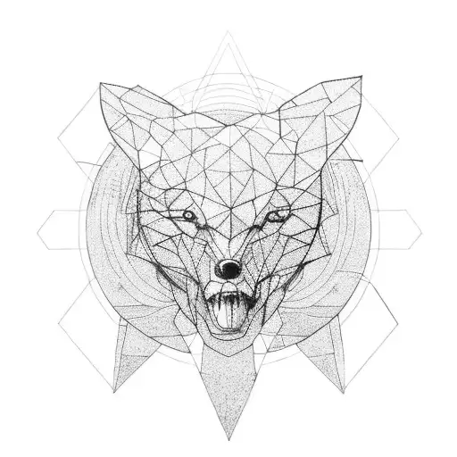 electricial forest tool tattoo design idea