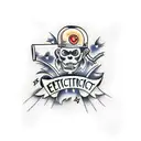 electrician tattoo design idea