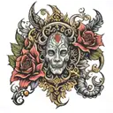 BLESSING tattoo design idea