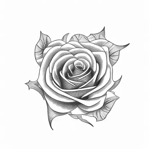 Rose Can Be Used Sketch Tattoo Stock Vector (Royalty Free) 1830423764 |  Shutterstock