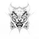 pantera tattoo design idea