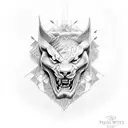 pantera tattoo design idea