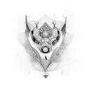 quad tattoo design idea