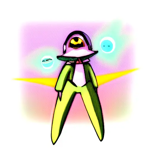 alien superstar tattoo design idea