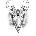 fear the lamb tattoo design idea