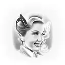 want a tattoo to remember my grandma who passed away on 6/9/23 and i want to incorporate elvis Presley in it tattoo design idea