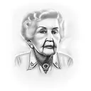 want a tattoo to remember my grandma who passed away on 6/9/23 and i want to incorporate elvis Presley in it tattoo design idea